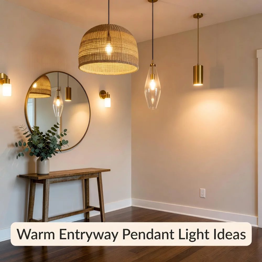 Warm Entryway Pendant Light Ideas for Cozy Halls